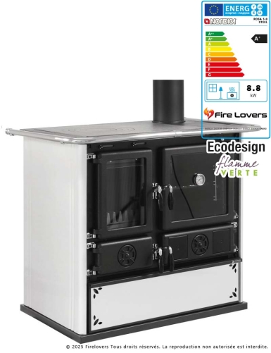 PACK ROSA.16 STEEL + kit de raccordement supérieur