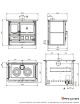 Pack Rosa XXL 5.0 Maiolica + kit de raccordement supérieur Ferrolux Ø150 mm