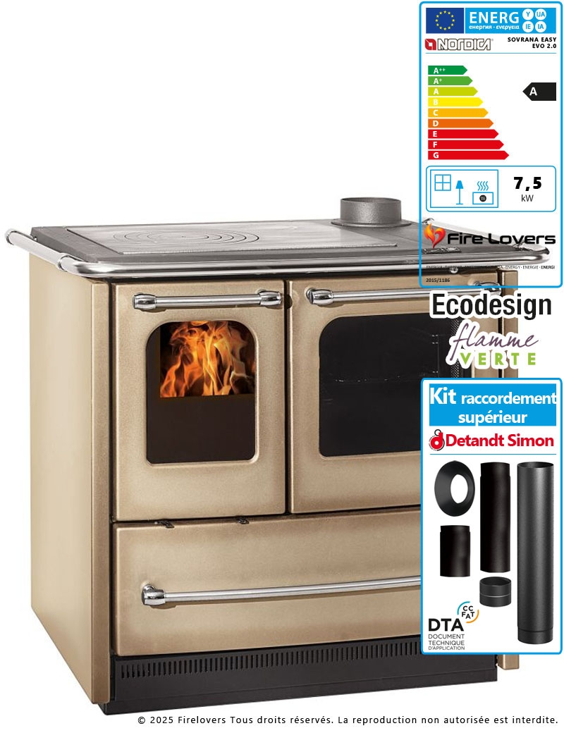 PACK SOVRANA EASY.16 + kit de raccordement supérieur