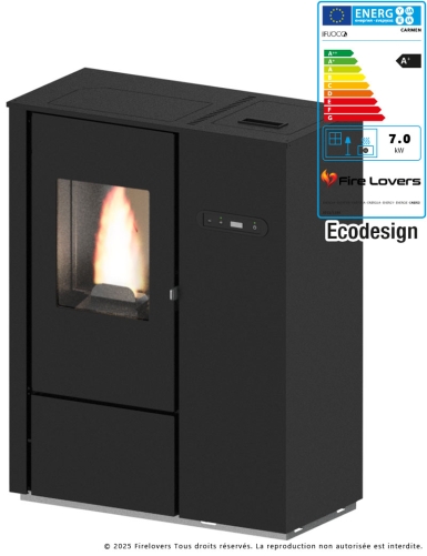 Carmen Slim 8kW Poêle à...