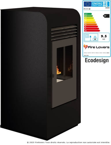 Giada 9,5kW Poêle à granulés