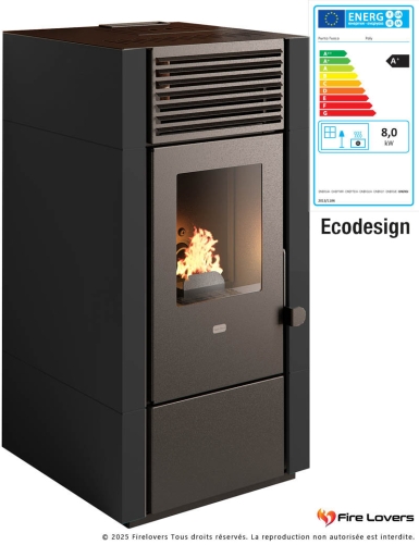 Poly 9,5kW Poêle à granulés