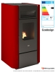 Delia 9,5kW Poêle à granulés