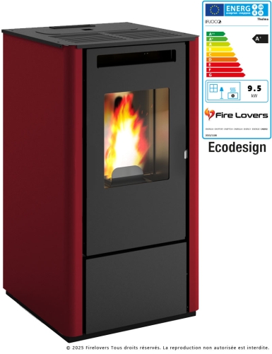 Thelma 9,5kW Poêle à granulés