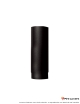 Elément droit 500 mm Ferrolux Noir Ø 150 mm