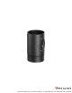 Elément droit 300 mm + clé de tirage Ferrolux Noir Ø 150 mm
