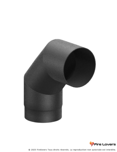 Coude 90° Ferrolux Noir Ø...
