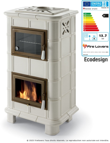 Demetra 13,7 kW Poêle à bois