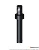 Terminal vertical 850 mm – DINAK DIFLUX Ø80/125 mm