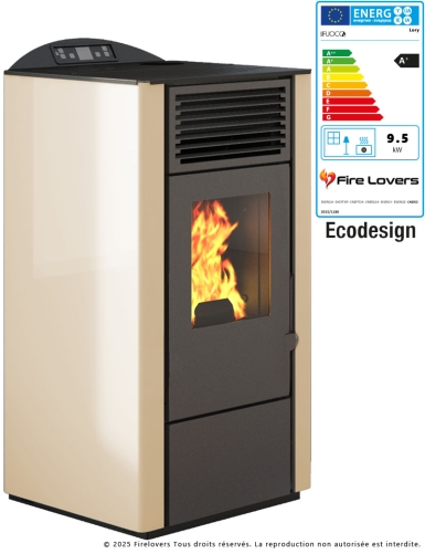 Lory 9,5kW Poêle à granulés