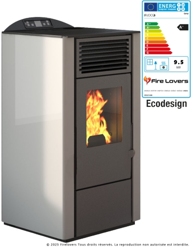 Lory 9,5kW Poêle à granulés