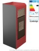 Lidia 15,4kW Poêle à granulés canalisable