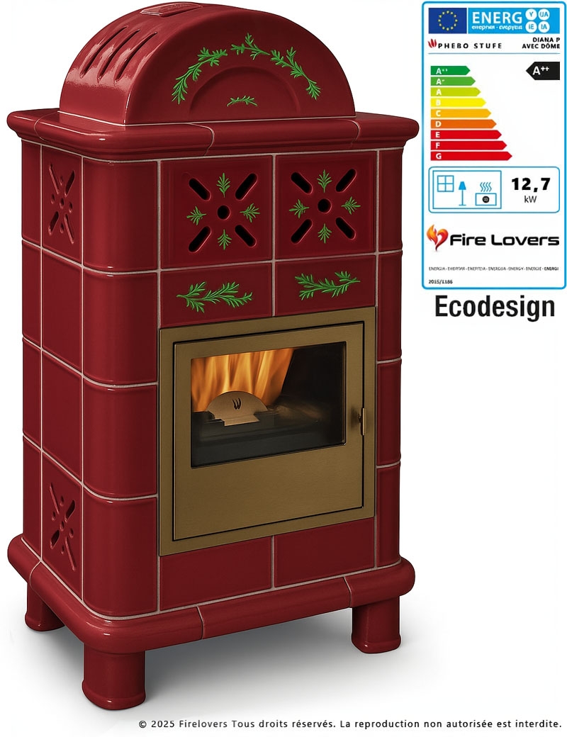 Diana P avec dôme + décoration à la main