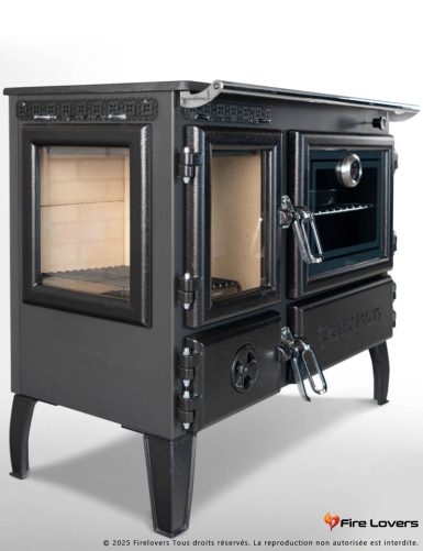 Caliskan 214 3D Gourmet 6.4kW Cuisinière à bois