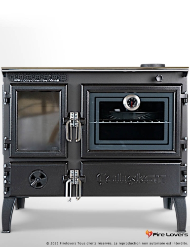 Caliskan 214 3D Gourmet 6.4kW Cuisinière à bois