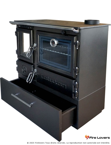 Caliskan 214 3D Box Gourmet 6.4kW Cuisinière à bois