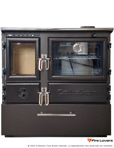 Caliskan 214 3D Box Gourmet 6.4kW Cuisinière à bois