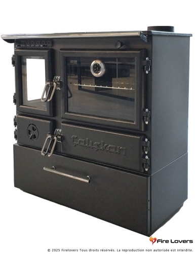 Caliskan 214 3D Box Gourmet 6.4kW Cuisinière à bois