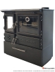 Caliskan 214 3D Box Gourmet 6.4kW Cuisinière à bois