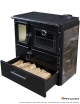 Caliskan 214 Casing Gourmet 6.4kW Cuisinière à bois