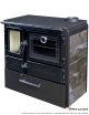 Caliskan 214 Casing Gourmet 6.4kW Cuisinière à bois