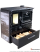 Caliskan 214 Casing Gourmet 6.4kW Cuisinière à bois