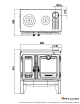 Caliskan 216 3D Gourmet 8.45 kW cuisinière à bois