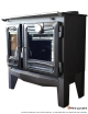 Caliskan 216 3D Gourmet 8.45 kW cuisinière à bois
