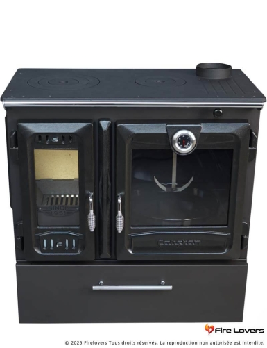 Caliskan 216 3D Box Gourmet 8.45 kW cuisinière à bois
