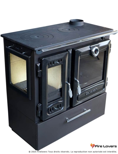 Caliskan 216 3D Box Gourmet 8.45 kW cuisinière à bois