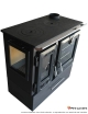 Caliskan 216 3D Box Gourmet 8.45 kW cuisinière à bois