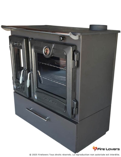 Caliskan 216 3D Box Gourmet 8.45 kW cuisinière à bois