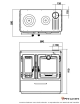 Caliskan 216 Casing Gourmet 8.45 kW cuisinière à bois