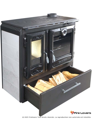 Caliskan 216 Casing Gourmet 8.45 kW cuisinière à bois