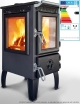Caliskan 304 3D 7 kW Poêle à bois