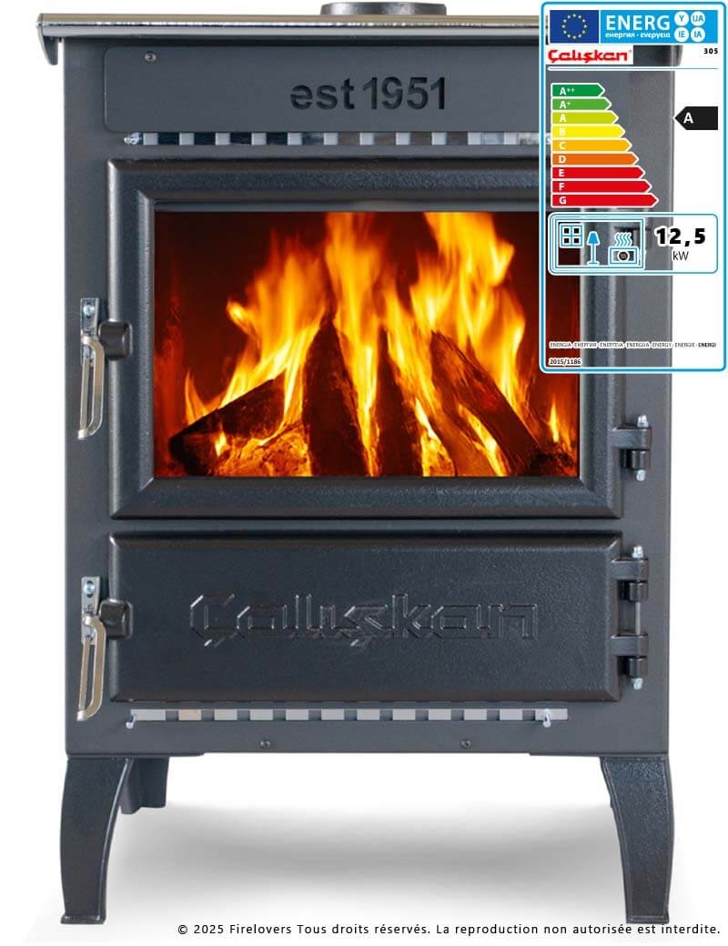 Caliskan 305 12,5 kW Poêle...