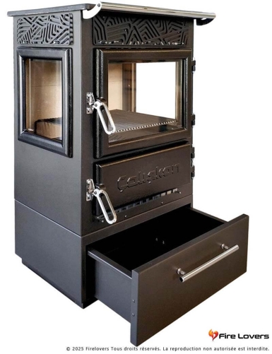Caliskan 305 3D Box 12,5 kW Poêle à bois