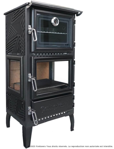 Caliskan 306 3D 12,9 kW Poêle à bois