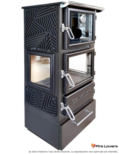 Caliskan 306 3D Box 12,9 kW Poêle à bois