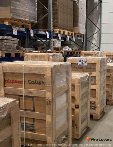 Caliskan 305 3D 12,5 kW Poêle à bois