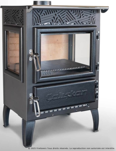 Caliskan 305 3D 12,5 kW Poêle à bois