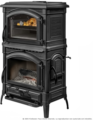 Isotta Forno Evo 10kW Poêle à bois avec four