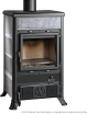 Rossella R1 5.0 Petra 9kW Poêle à bois