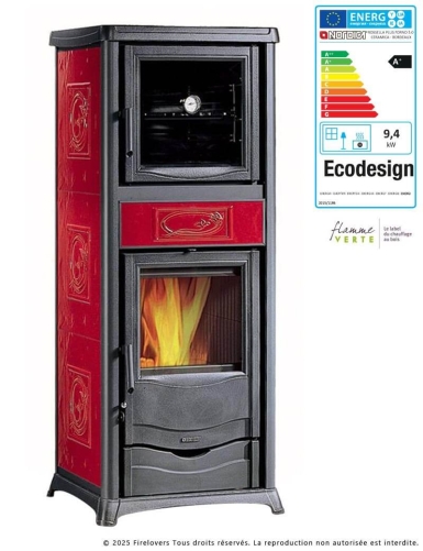 Gemma Forno 16 Ceramica 7,3 kW Poêle à bois