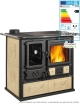 Rosa Sinistra Reverse 8,2kW Cuisinière à bois