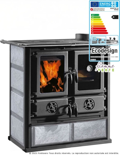 Rosetta 16 Petra 8kW Cuisinière à bois