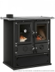 Rosetta Sinistra 5.0 Steel 7,9 kW Cuisinière à bois