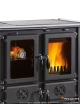 Rosetta Sinistra 5.0 Ceramica 7,9 kW Cuisinière à bois