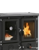 Rosetta Sinistra 5.0 Ceramica 7,9 kW Cuisinière à bois