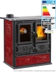 Rosetta Sinistra 5.0 Ceramica 7,9 kW Cuisinière à bois